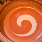 Joe Finch in his pottery 2016